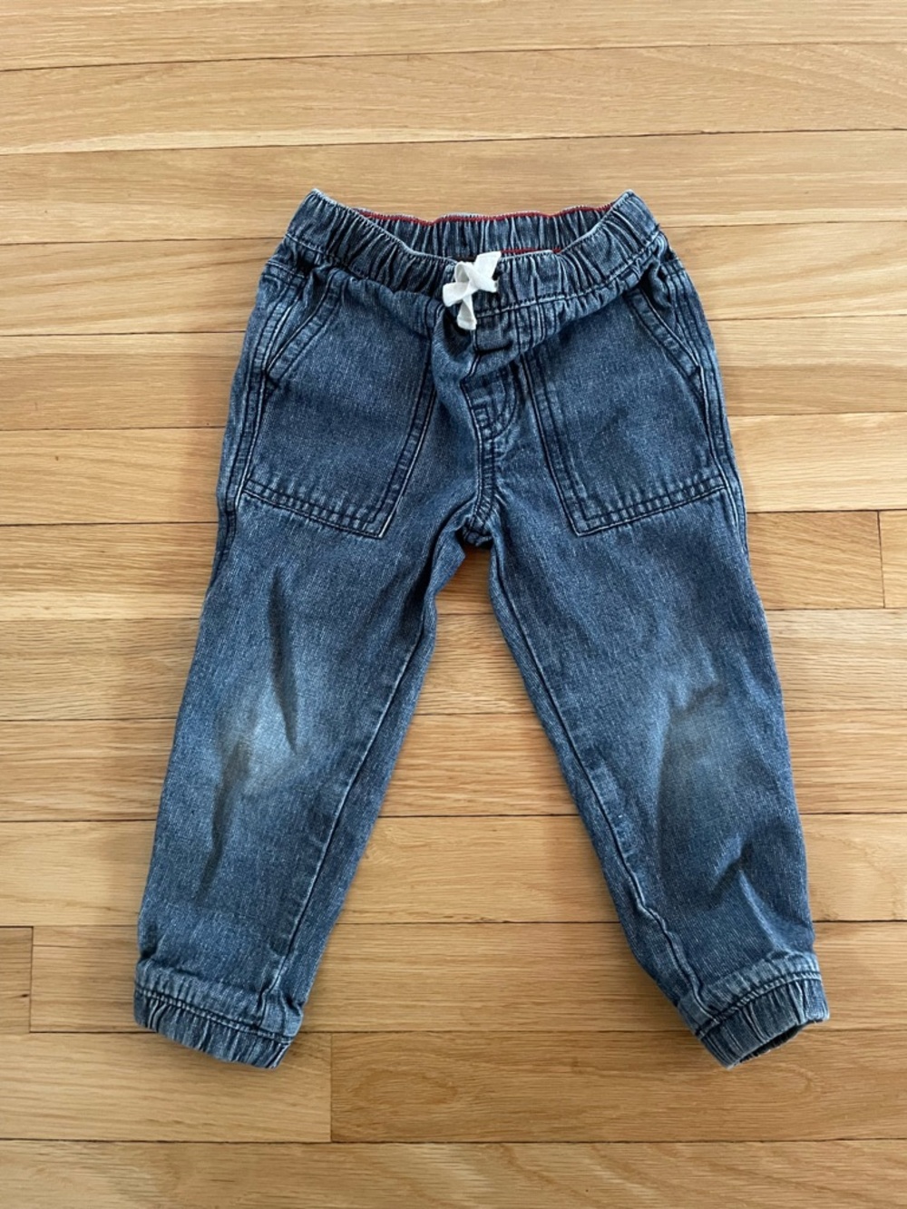 Tea Collection Denim Jogger Pants, 3T